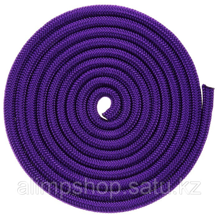 Скакалка гимнастическая Grace Dance, 3 м, цвет сиреневый Фиолетовый, Полипропилен, Фиолетовый - фото 2 - id-p115738751