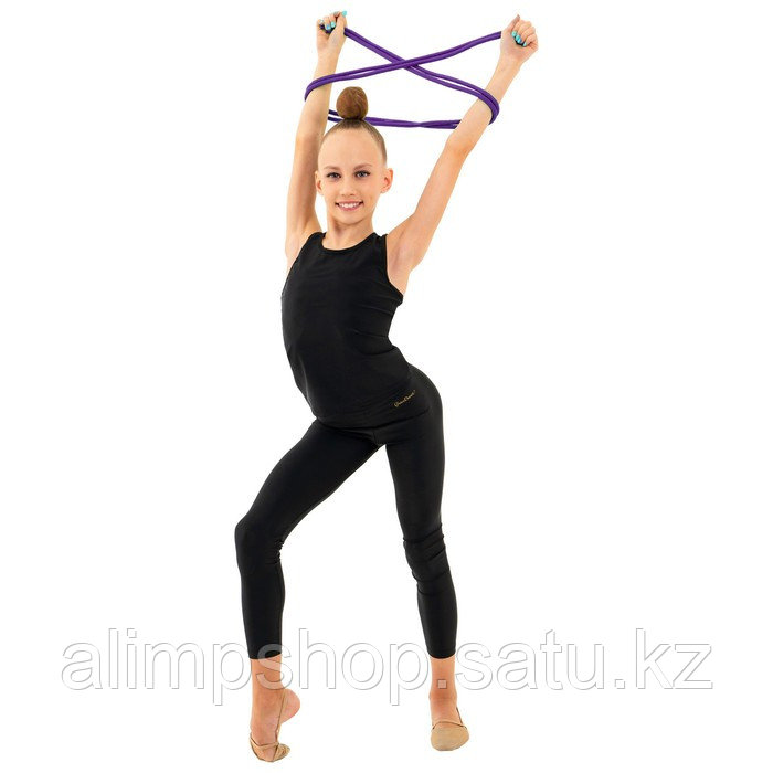 Скакалка гимнастическая Grace Dance, 3 м, цвет сиреневый Фиолетовый, Полипропилен, Фиолетовый - фото 3 - id-p115738751