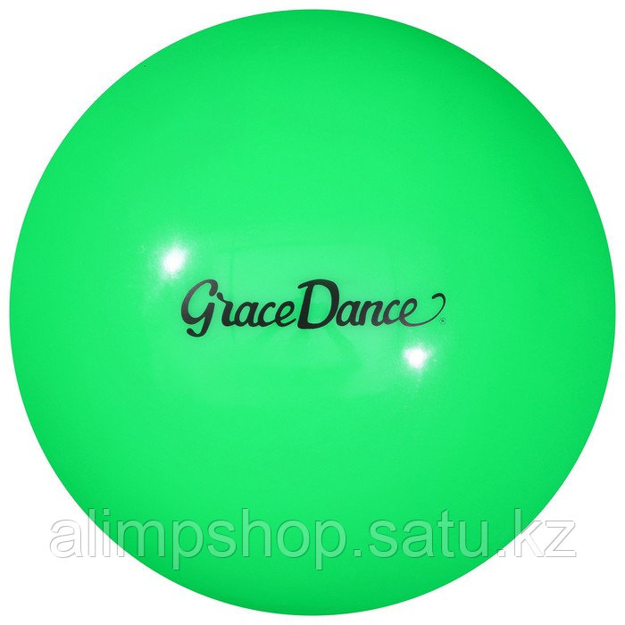 Мяч для художественной гимнастики Grace Dance, d=16,5 см, 280 г, цвет мятный - фото 1 - id-p115738756