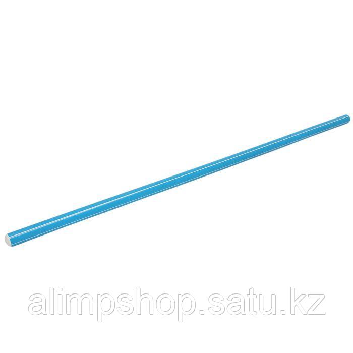 Палка гимнастическая 90 см, цвет голубой - фото 2 - id-p115738757