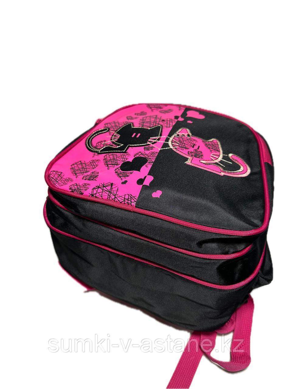 Школьный рюкзак для девочек "MIQINEY" в начальные классы. Высота 36 см, ширина 27 см, глубина 17 см. - фото 2 - id-p115739243