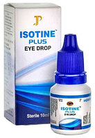 Айсотин Плюс Глазные капли ( Isotine Plus eye drops Jagat Pharma ) 10 мл