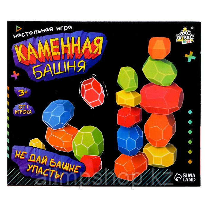 Настольная игра «Каменная башня», от 1 игрока, 3+ - фото 6 - id-p115739891