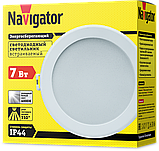 Светильник Navigator 14 477 NDL-P3-7W-840-WH-LED (d113), фото 4