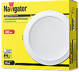 Светильник Navigator 71 694 NDL-P1-30W-840-WH-LED(d222), фото 2