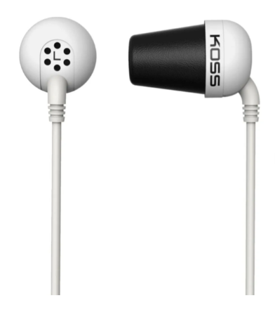 Наушники Koss The Plug Noise Isolating White, фото 1