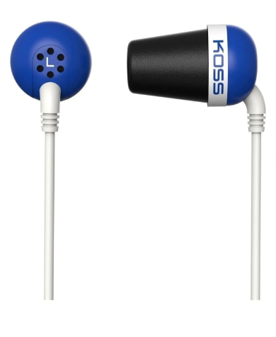 Наушники Koss The Plug Noise Isolating Blue, фото 1