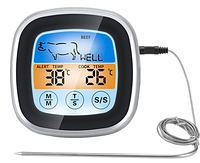 Электронный термометр для мяса с выносным щупом