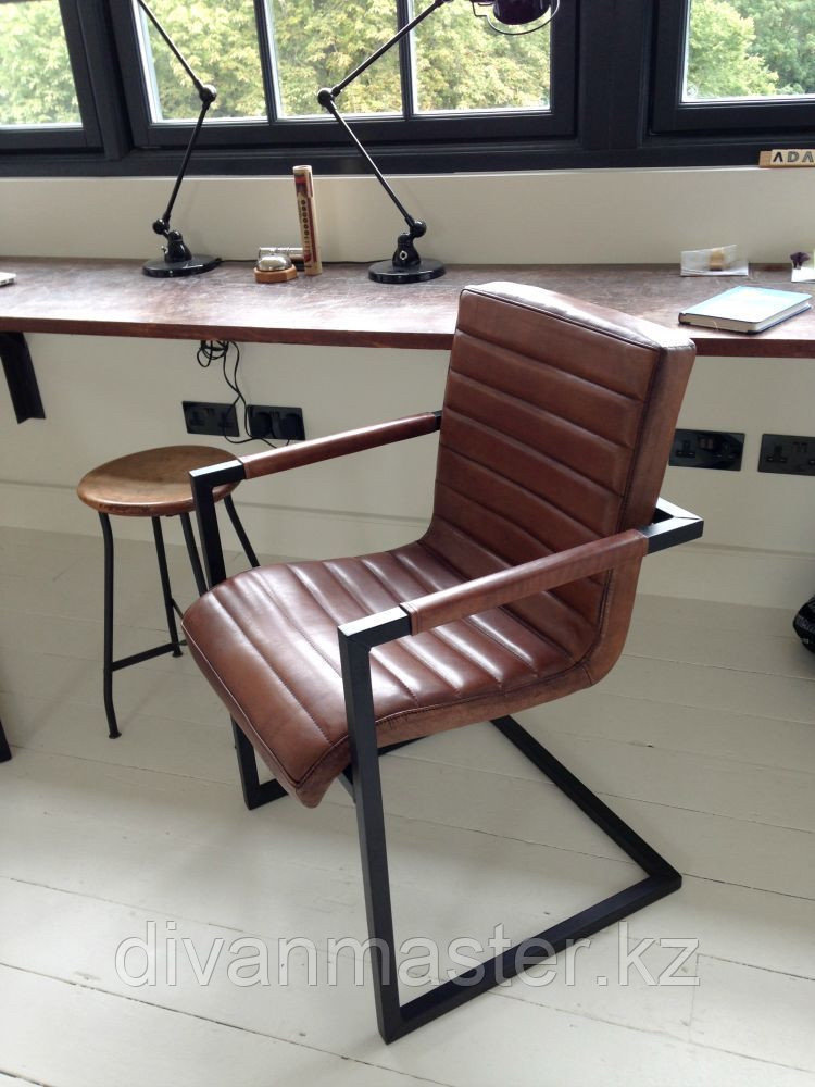 Основание для кресла, сталь, бесцветный лак, высота до сиденья 38см, общая высота 68 см - фото 2 - id-p115741389