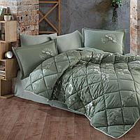 Постельное белье, евро-стандарт, ранфорс, комплект полутороспальный, LORI, MOHANA V1 100% хлопок