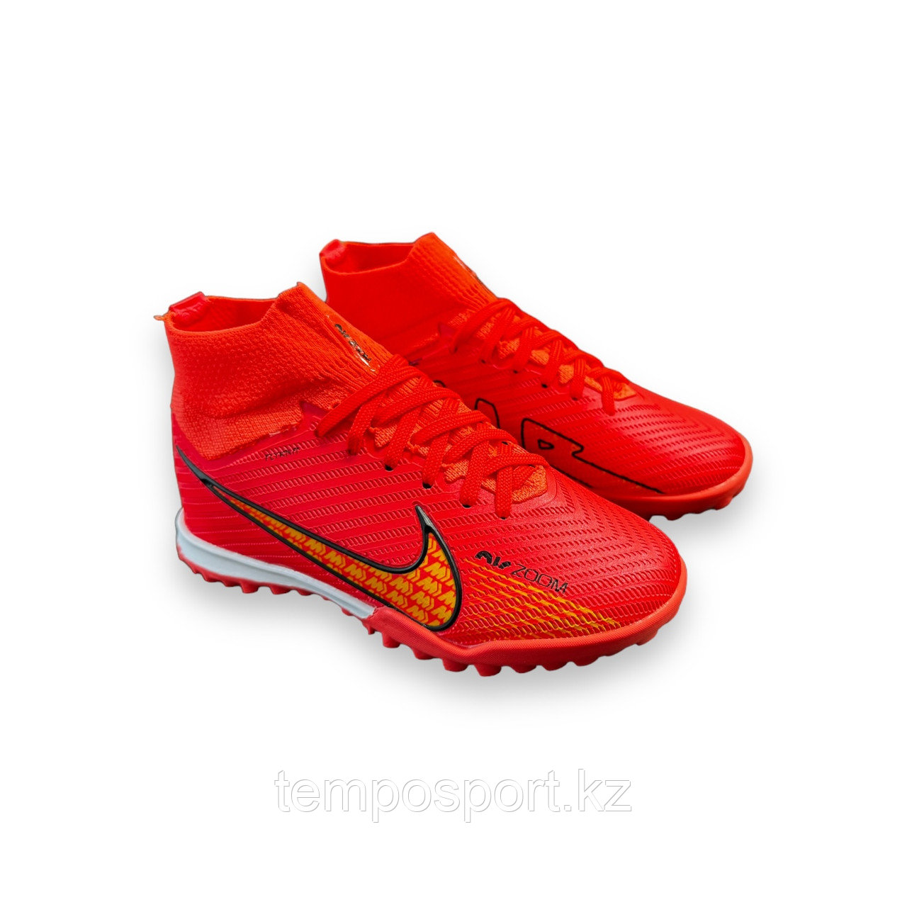 Сороконожки Nike Mercurial Air Zoom 32-37 красный - фото 1 - id-p115745385