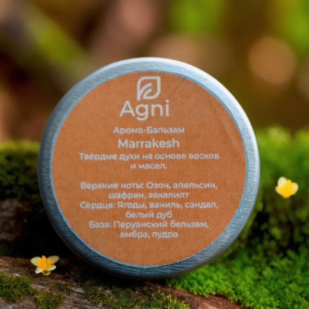 Твёрдые духи Agni "Marrakesh" от Full Power Soap