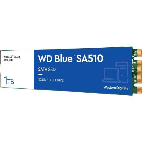 Твердотельный накопитель 1000GB SSD WD BLUE SA510 3D NAND M.2 SATA R560Mb/s W520MB/s WDS100T3B0B - фото 1 - id-p112658883