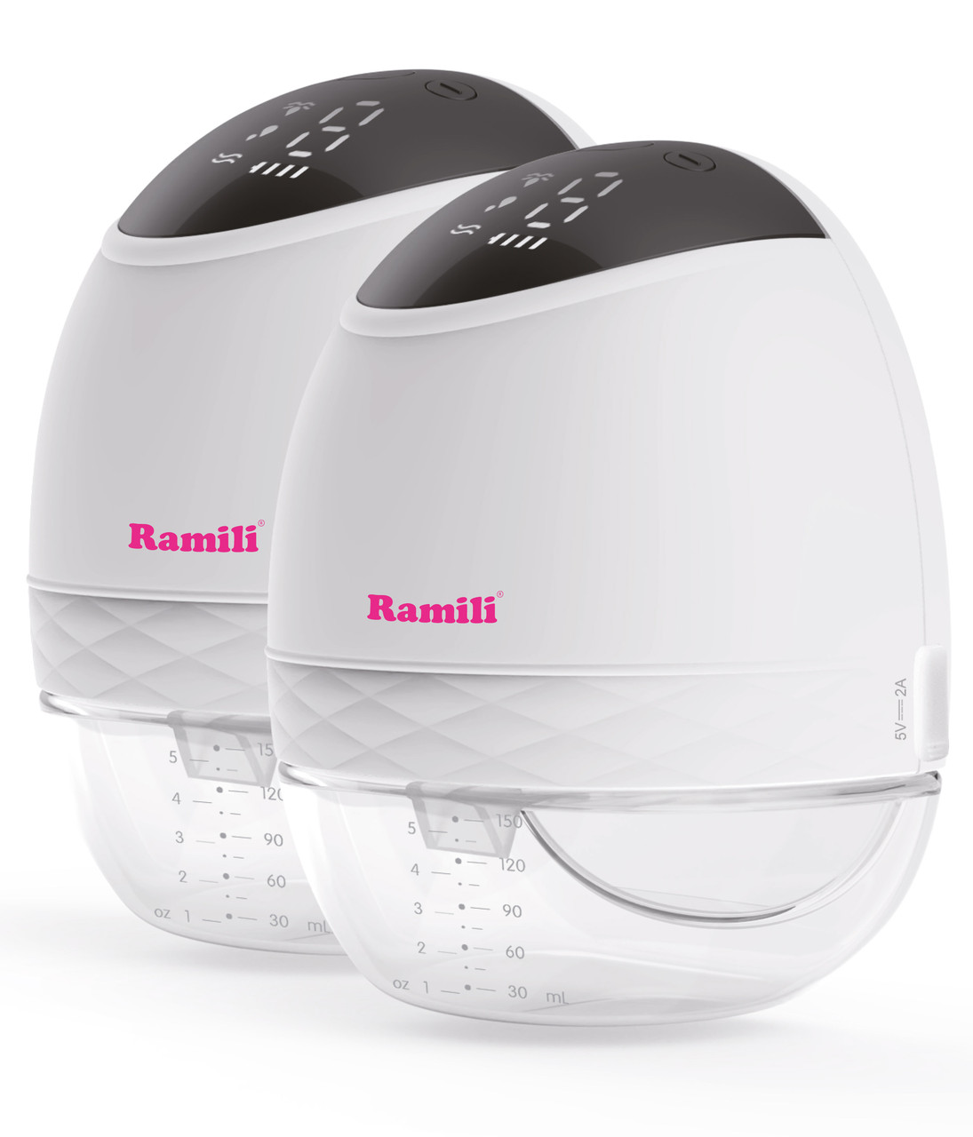 Два электрических молокоотсоса Ramili SE500X2 - фото 1 - id-p115745751