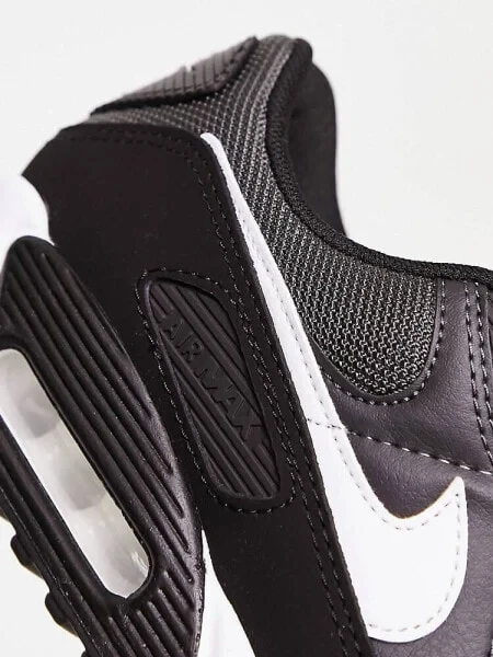 Nike Air Max 90 Recraft trainers in black/grey - фото 3 - id-p115745999