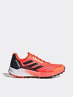 Adidas outdoor Terex trainers in orange and black