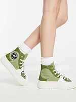 Converse Chuck Taylor All Star Construct hi trainers in khaki