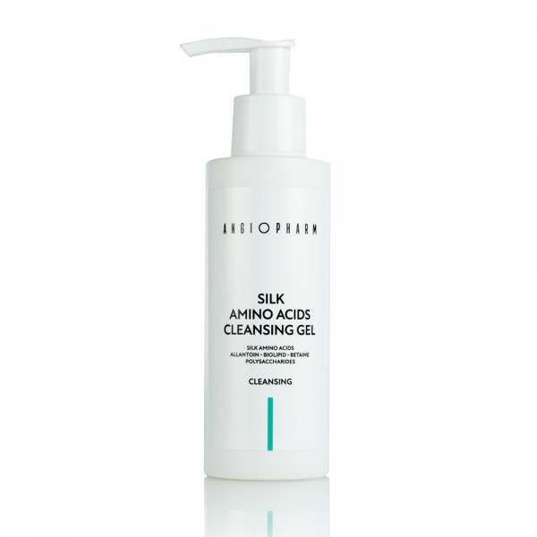 ANGIOPHARM ГЕЛЬ ДЛЯ УМЫВАНИЯ С АМИНОКИСЛОТАМИ ШЕЛКА, 150 Мл