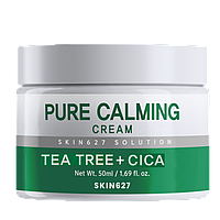 Крем для лица SKIN627 Solution  Pure Calming Tea Tree+Cica Cream Чайное дерево + Центелла 50 мл