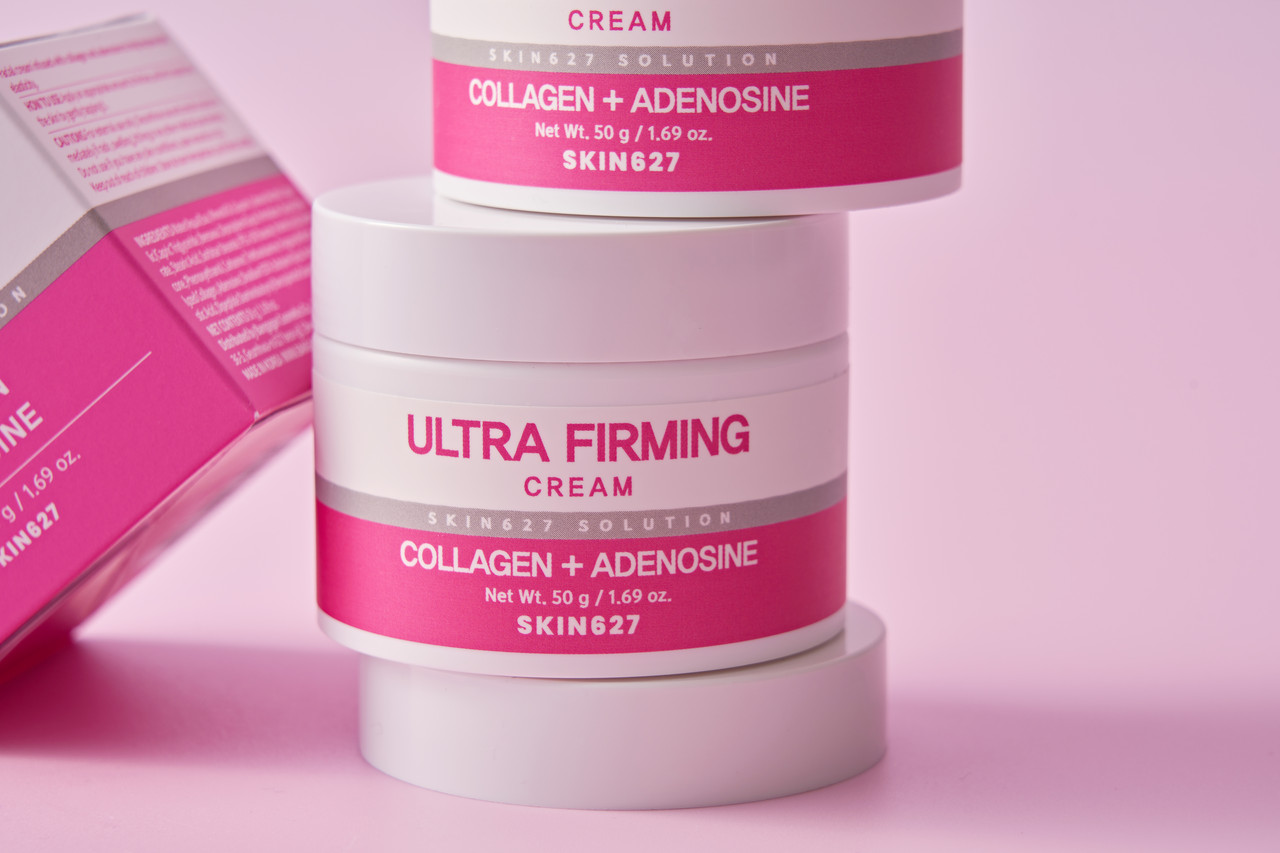 Крем для лица SKIN627 Solution Ultra Firming Collagen + Adenosine Cream Коллаген + Аденозин 50 мл - фото 5 - id-p115748568