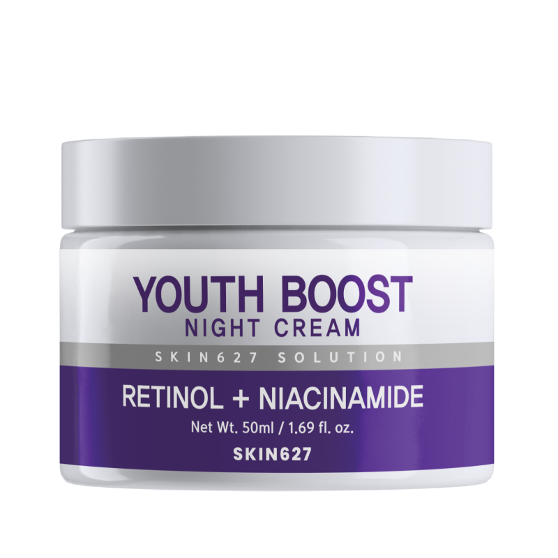 Крем для лица ночной SKIN627 Solution Youth Boost Retinol+Niacinamide Night Cream Ретинол+Ниацинамид 50 мл