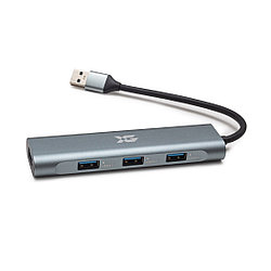 Мультифункциональный адаптер USB, 4 порта, XGH-404, XG