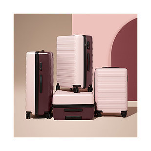 Чемодан NINETYGO Rhine Luggage 28" Pink+Red