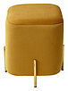 Пуф для гостиной ARES BLUVEL-68 YELLOW / GOLD, фото 6