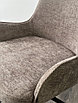 Стул ЛУИДЖИ ДАНС 180 град. поворотный, NORDIC 35 Серо-коричневый / Черный каркас,, фото 4