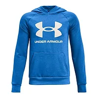 Толстовка с капюшоном мужская Under Armour Rival Big Logo Синий