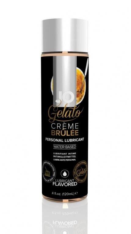 Вкусовой лубрикант "Крем-брюле" / Gelato Creme Brulee 4oz - 120 мл.
