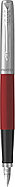 Ручка перьевая Jotter Originals Red Chrome CT, синяя, 0.8мм.,Parker