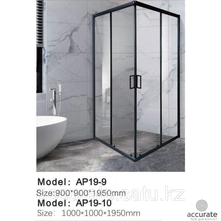 APPOLO Душевая ограждение AP19-10 прозрачное стекло