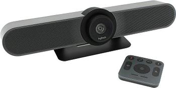 Веб-камера для видеоконференций Logitech MeetUp (Ultra HD 4K, 2160p-30fps, пульт ДУ, интегрированная