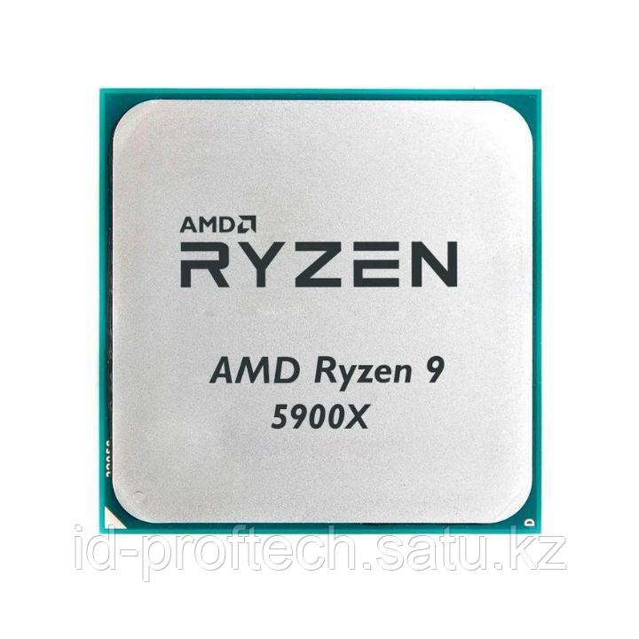 Процессор AMD Ryzen 9 5900X 3,7Гц (4,8ГГц Turbo) AM4 7nm, 12-24, 3Mb L3 64Mb, 105W, OEM - фото 1 - id-p115761087