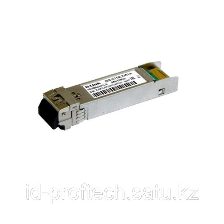 D-Link DIS-S310LX-A1A SFP-трансивер с 1 портом 1000Base-LX для одномодового оптического кабеля (до 1 - фото 1 - id-p115117680