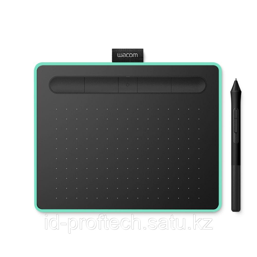 Графический планшет, Wacom, Intuos Medium Bluetooth (CTL-6100WLE-N), Зелёный - фото 1 - id-p82985751