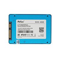 Твердотельный накопитель SSD 480Gb, SATA 6 Gb-s, Netac N535S, 2.5*, 3D QLC, 540R-490W