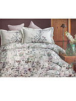 Постельное белье, евро-стандарт, DELUXE SATIN комплект двуспальный, PUPILLA Enya