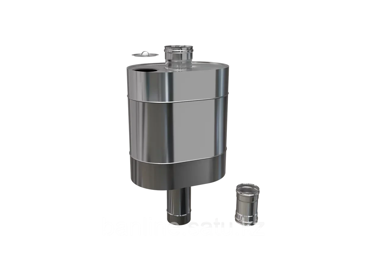 Бак ""Комфорт"" (AISI 201/1.0) эллиптический с трубой 50л Ф115 - фото 1 - id-p115761721