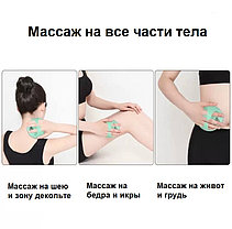 Ручной роликовый массажер с магнитными роликами "Nice hand" Green, фото 3