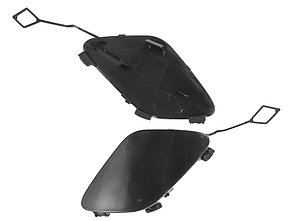 Заглушка в бампер MERCEDES E-CLASS W212 13-16 - под крюк (ELEGANCE)