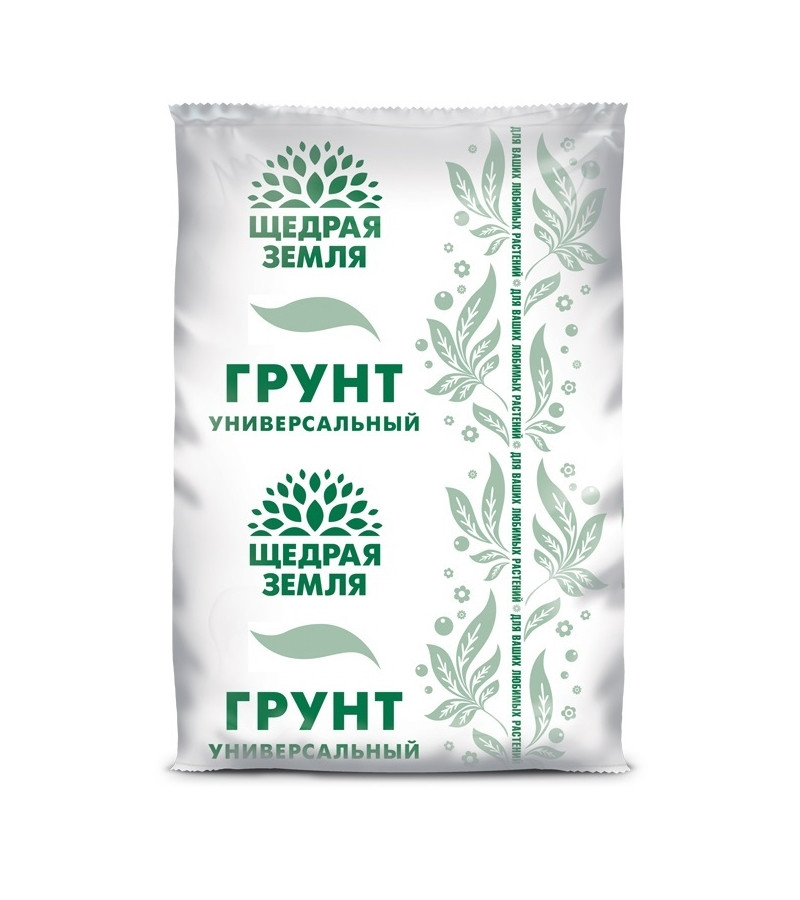 Почвогрунт универсальный Щедрая земля 25 литр, фото 1