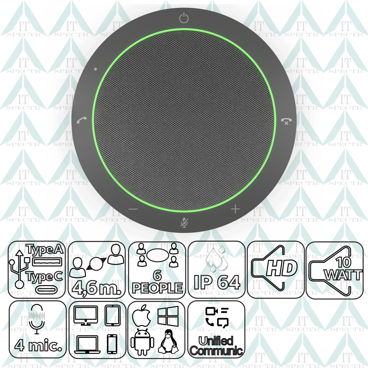 Jabra SPEAK2 40 UC проводной спикерфон (2740-209)