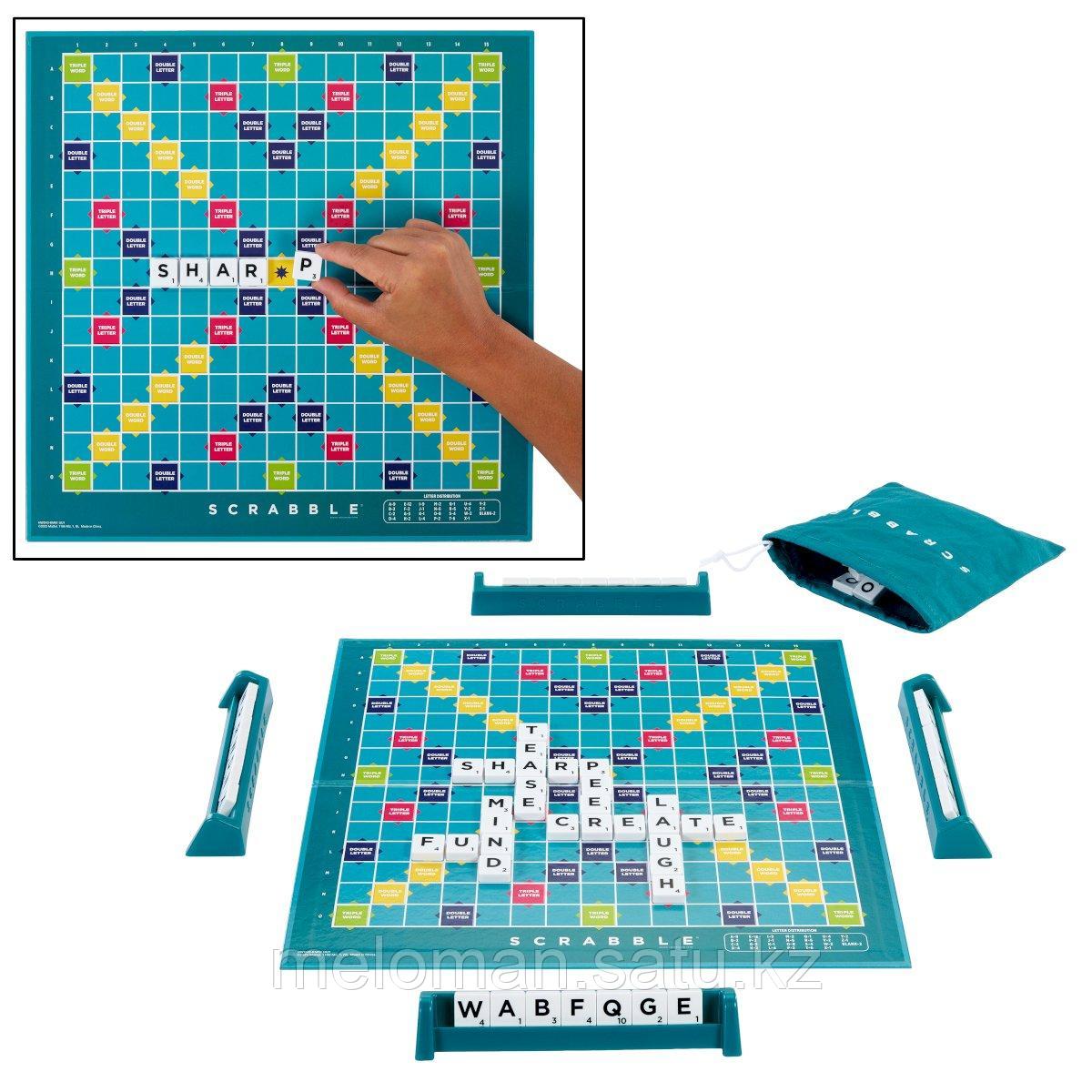 Mattel: Scrabble класс, 2 в 1 - англ. - фото 4 - id-p115778710