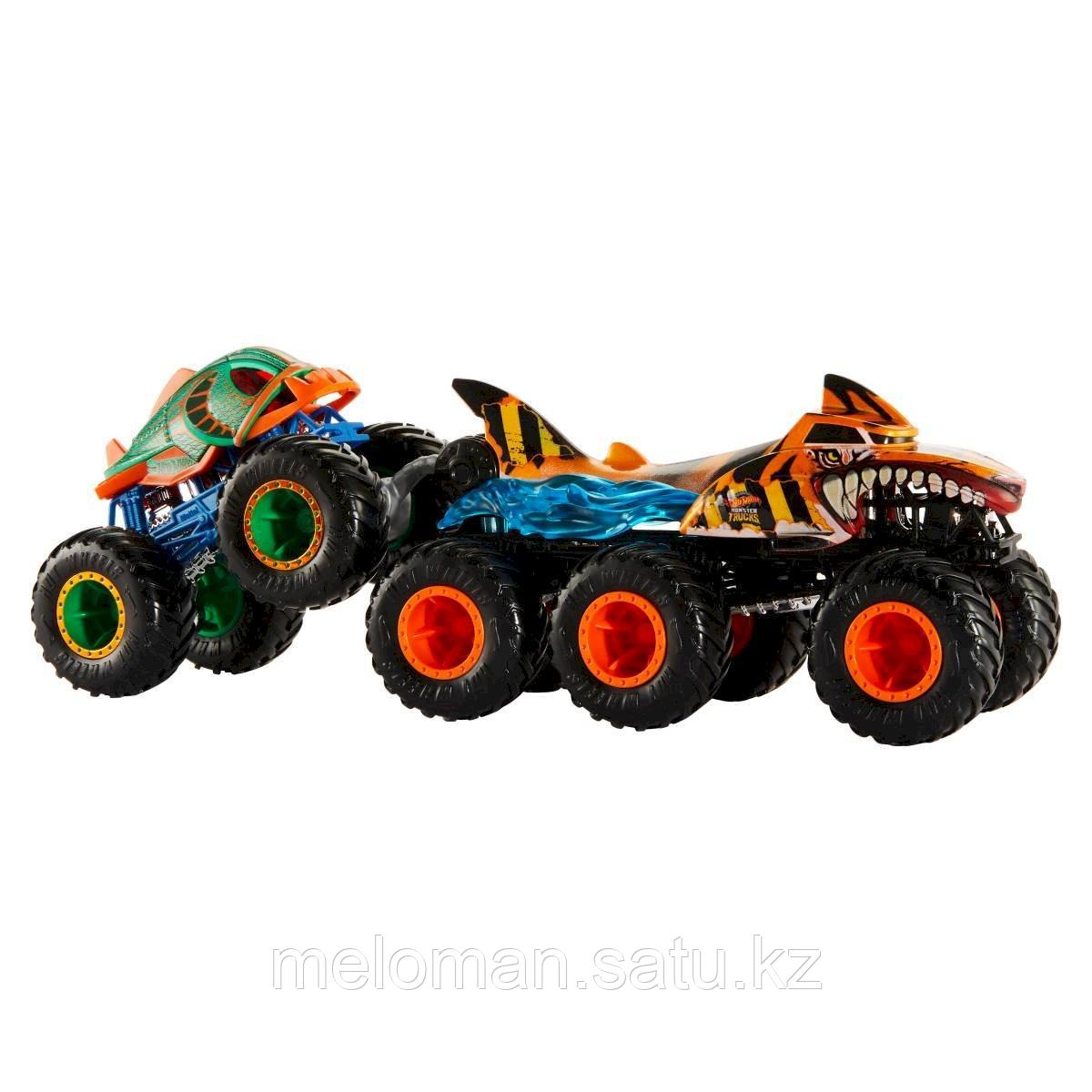 Hot Wheels: Monster Trucks. 1:64 машинка Big Rig - Tiger Shark - фото 6 - id-p115778716