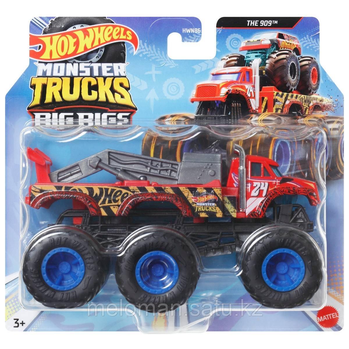 Hot Wheels: Monster Trucks. 1:64 машинка Big Rig - The 909 - фото 6 - id-p115778718