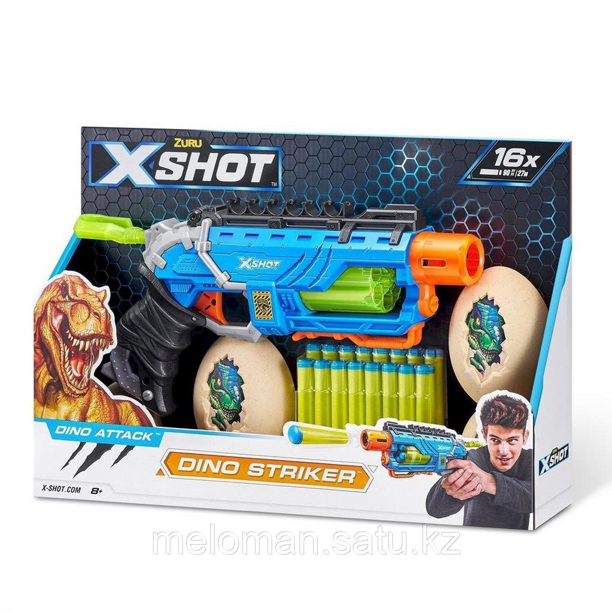 X-Shot: Игровой набор для стрельбы «Нападение динозавра» - фото 1 - id-p115778769