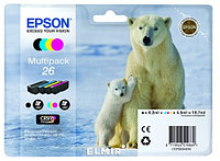 Epson №26 Мультипак лазерный картридж (C13T26164010)