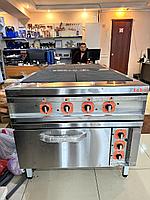 Кухонная плита ИП Таванов ПЭТ-4ЖШ серебристый